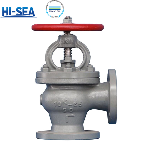JIS F7472 Angle Type Cast steel SDNR Valve